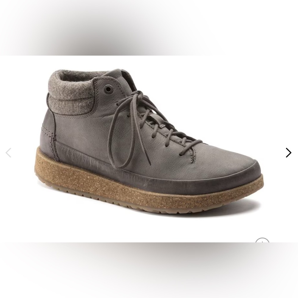 Birkenstock Nubuck Leather Oiled - Gray Taupe honnef high boots